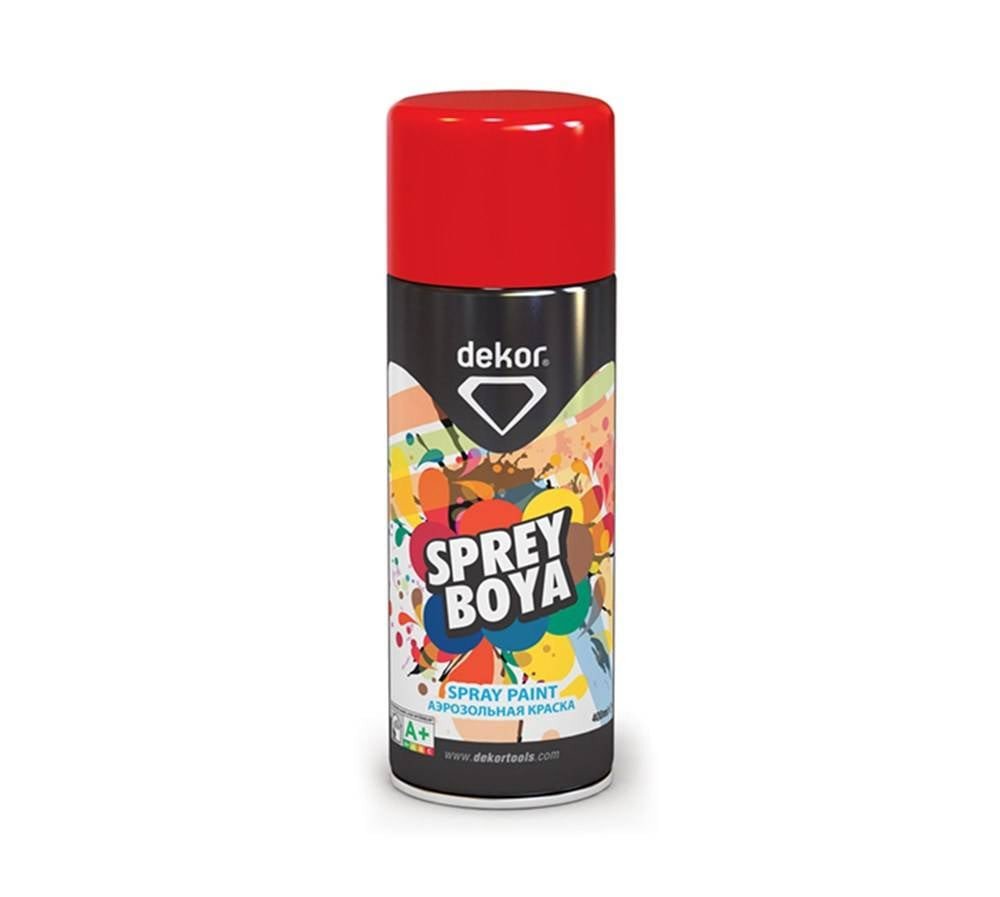 DEKOR Spray paint donkergeel (400ml)