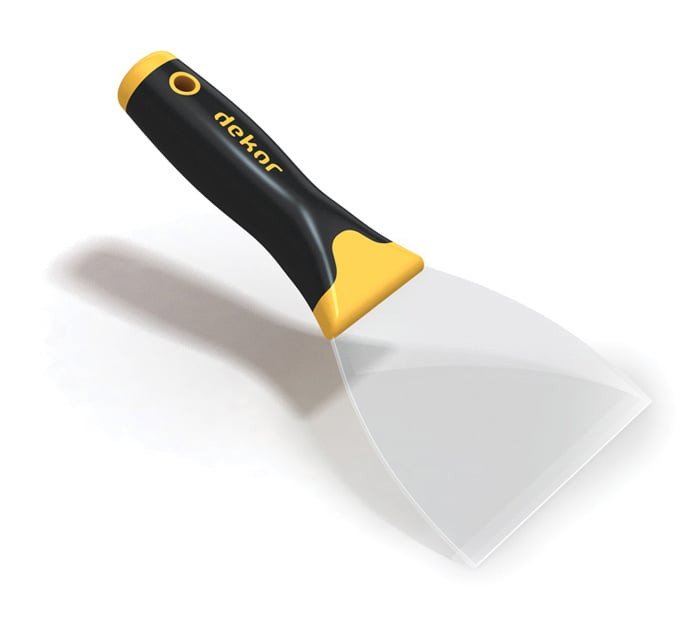 Hassan – Transparant Plastic Spatula – 10 cm
