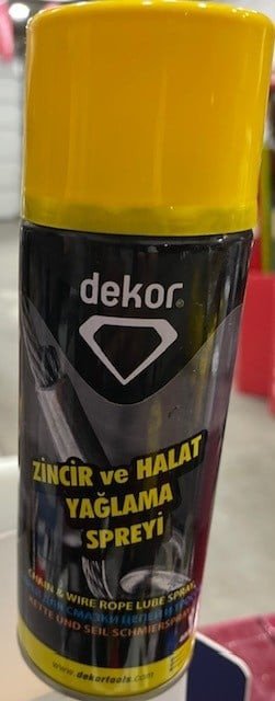 Smeerspray ketting & staalkabel 400 ml