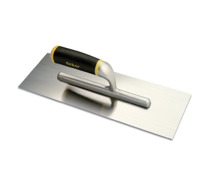 DEKOR Amerikaanse pleisterspaan – Aluminium handvat 120×45 mm RVS