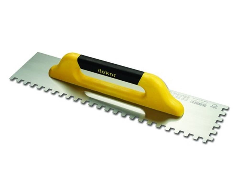 DEKOR Lijmkam gesloten handvat – Zacht handvat, 120×500 mm 4×4 RVS
