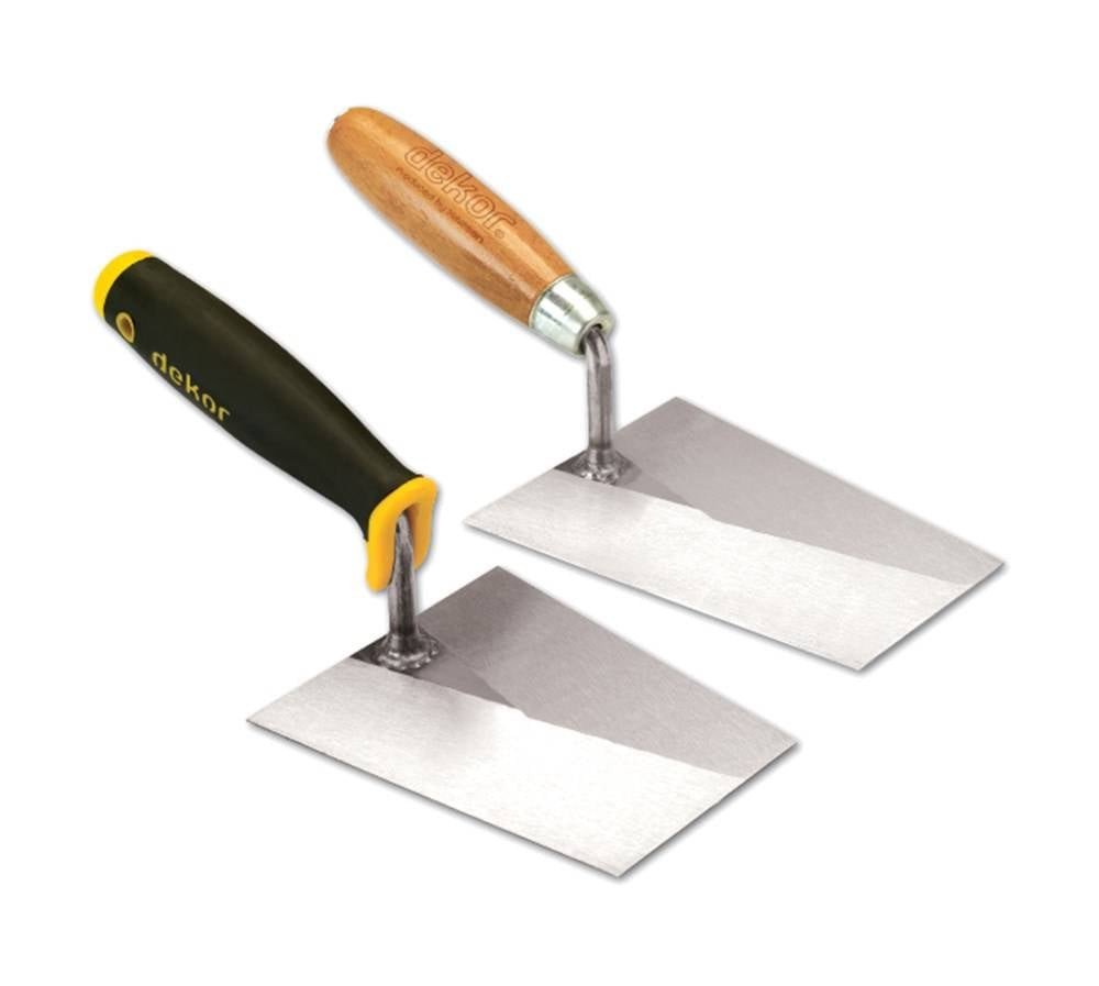 Metseltroffel – Houten handvat 200x120x90 mm