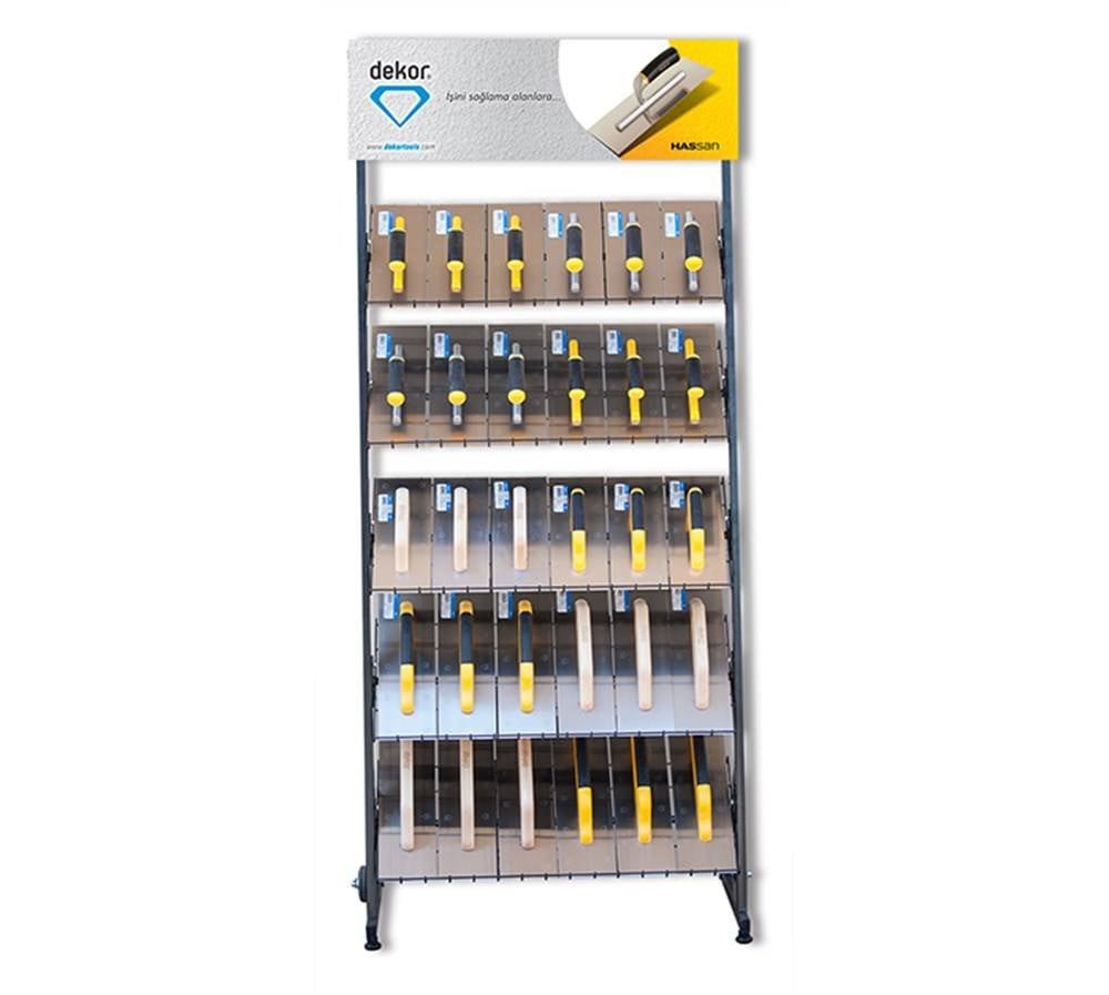 DEKOR Pleister spaan complete stand RVS 30 pcs