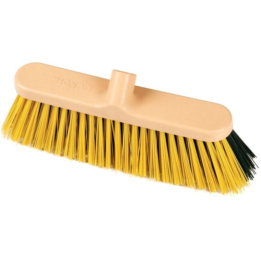 DEKOR Kunststof veegborstels 15.7″/ 40 cm