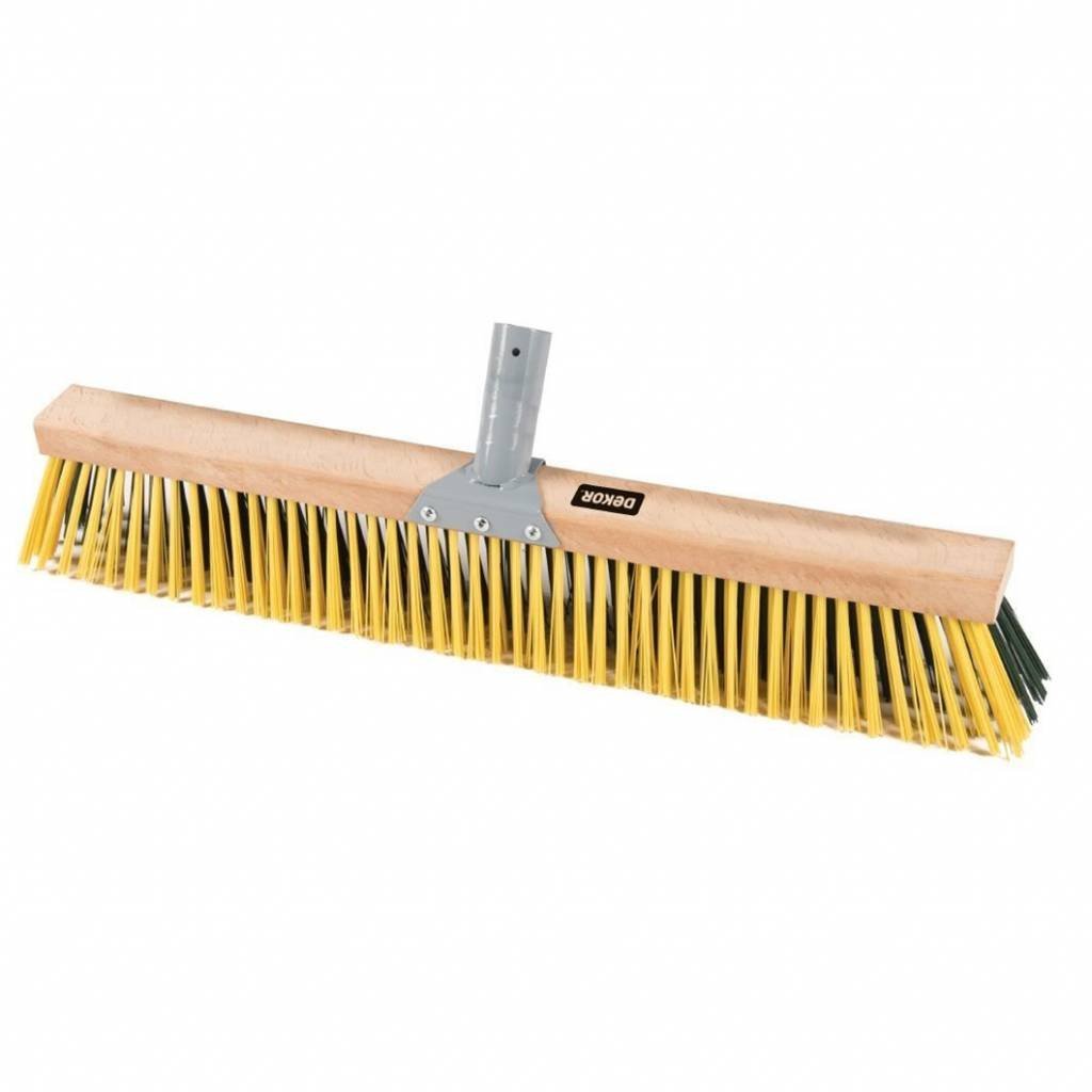 DEKOR Houten buitenbezem 19.7″/50 cm