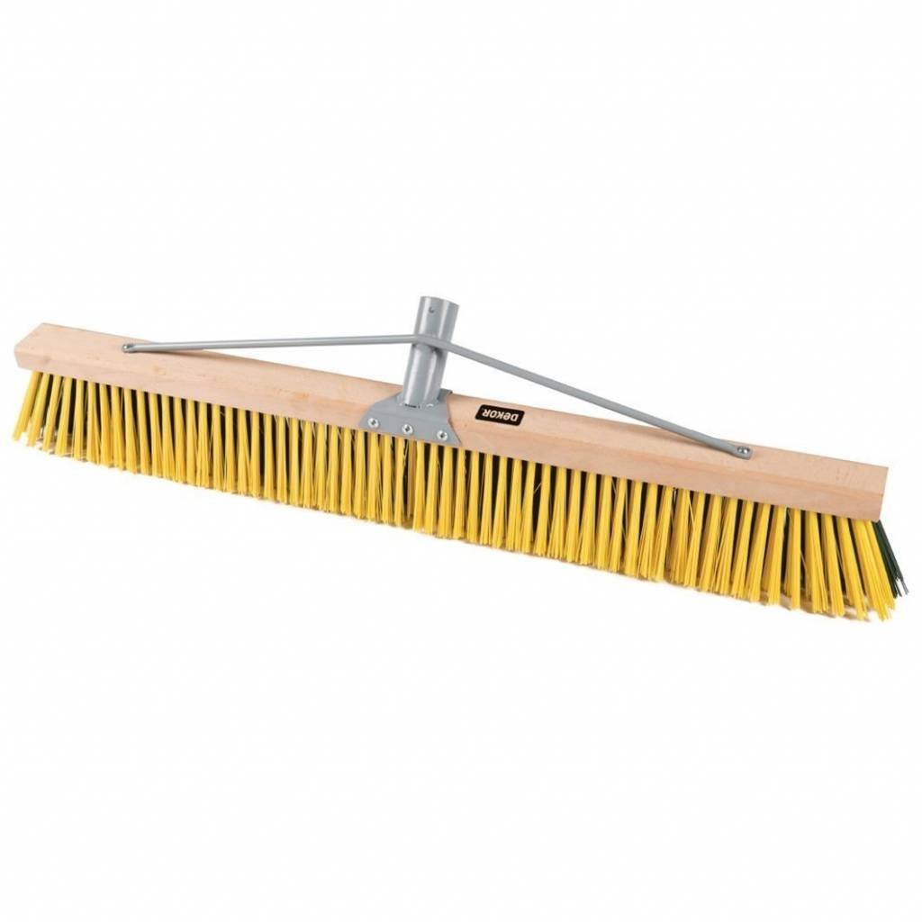 DEKOR Houten buitenbezem 31.5″/80 cm