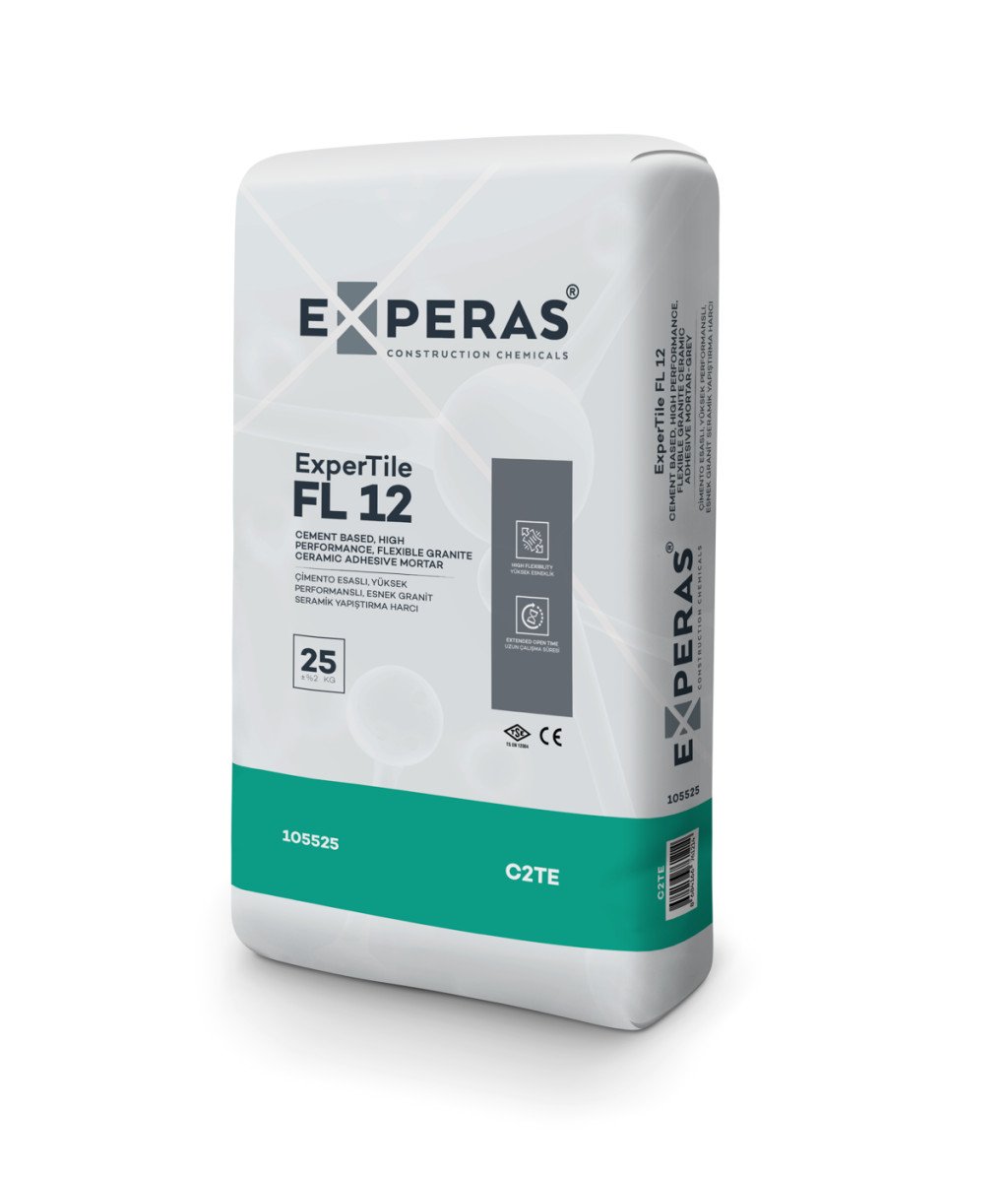 Tegellijm-ExperTile FL 12-GREY- 25 kg
